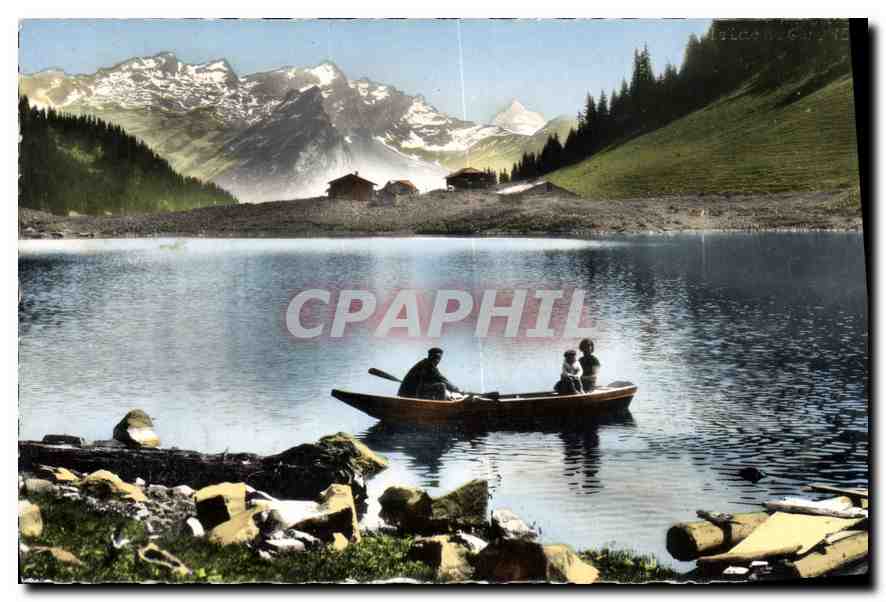 CPA Environs de Samoens et Sixt Hte Savoie Le Lac de Gers 
