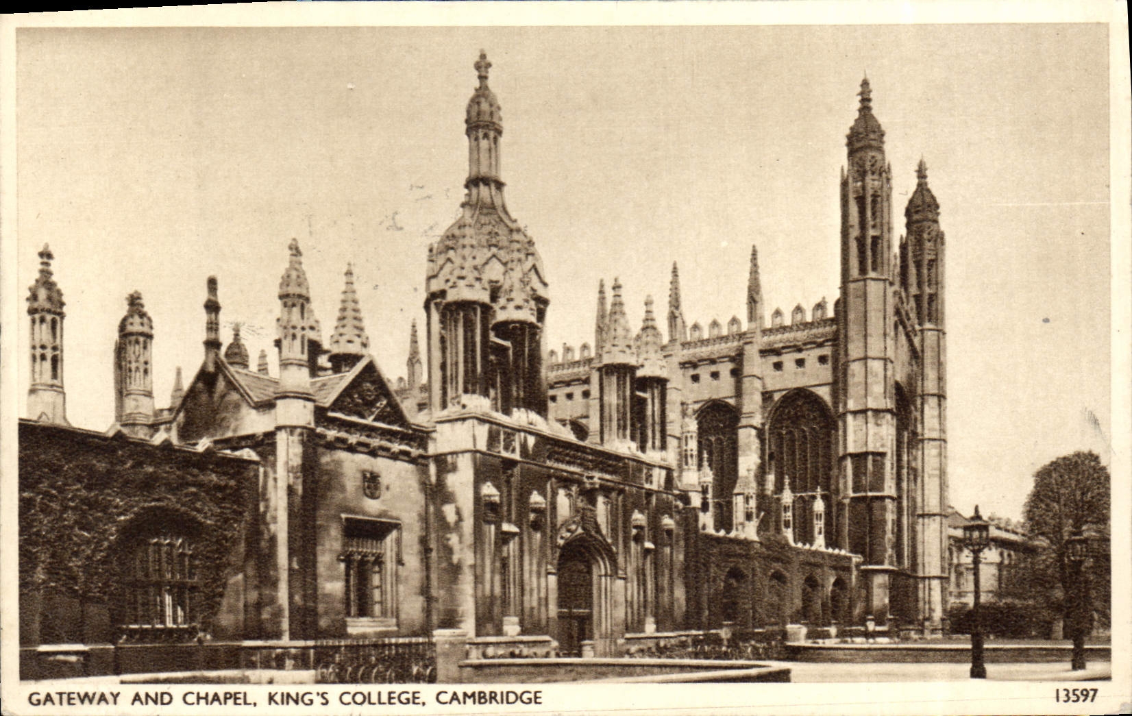 CPA Gateway and Chapel King's College Cambridge 