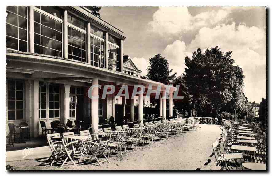 CPA Bourbon l'Archambault La Terrasse du Casino 