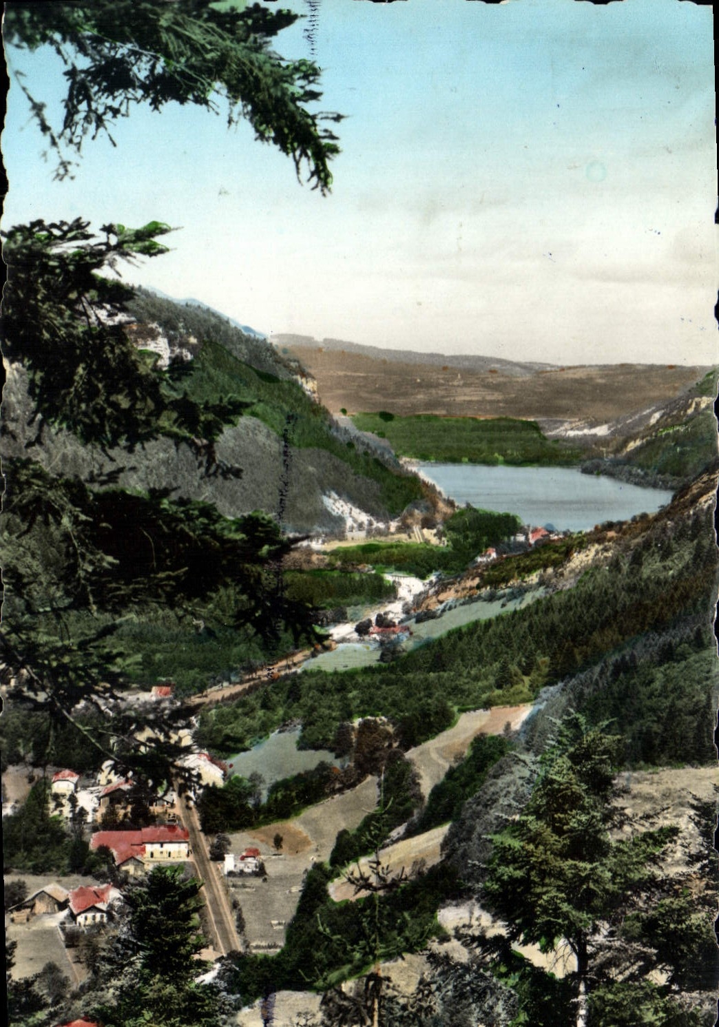Nantua (Ain) — Vallée des Neyrolles et le lac de Nantua — Ed. La Cigogne, Lyon