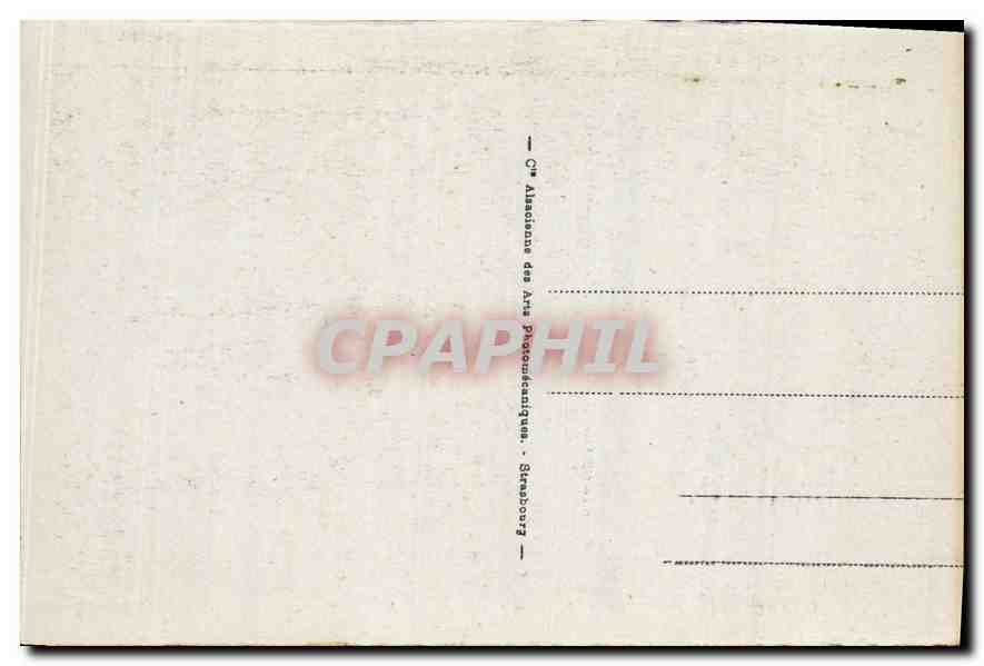 CPA Lourdes Le Calvaire Jesus attache d la Croix  — Verso