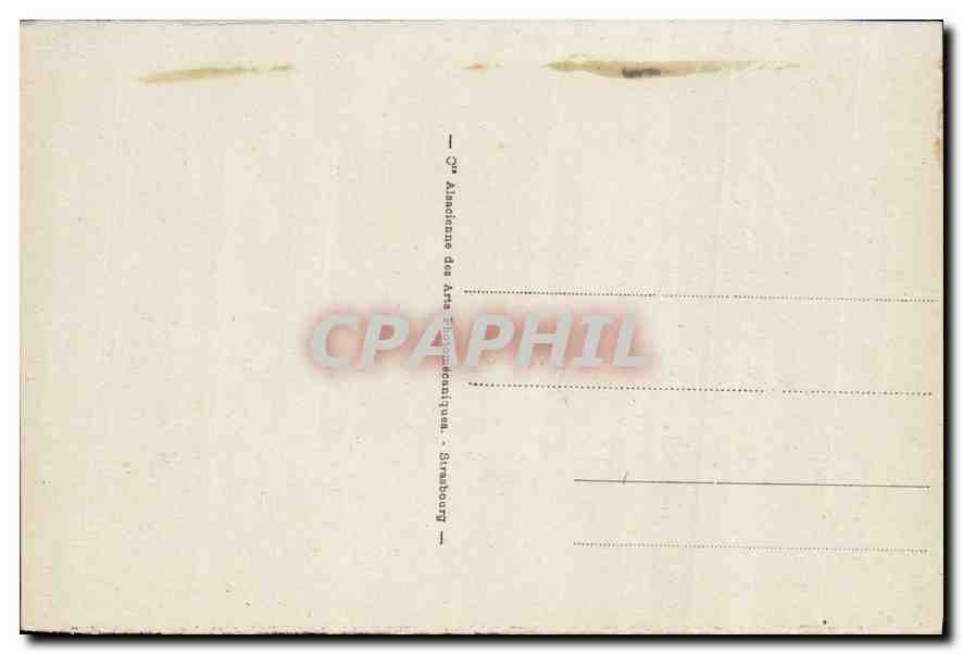 CPA Lourdes Le Calvaire  — Verso