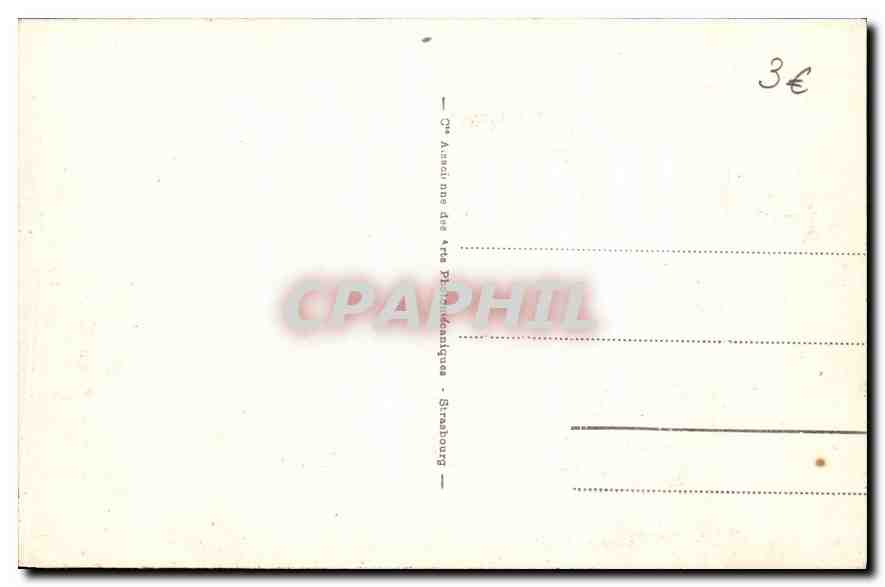 CPA Reimes Cimetiere de Sillery Monument aux Morts  — Verso