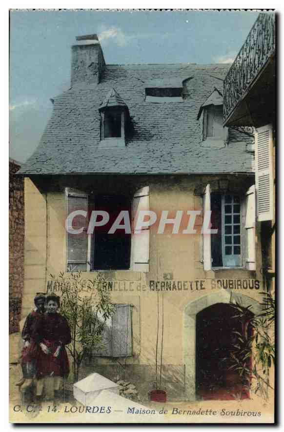 CPA Lourdes Maison de Bernadette Soubirous 