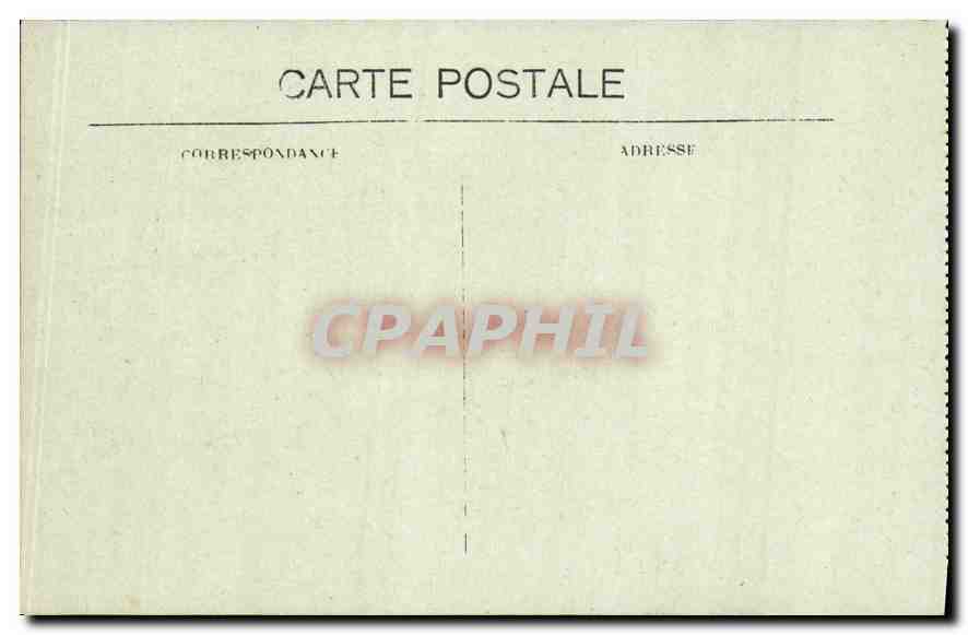 CPA Lourdes La Gare du Funiculaire du Pic du Jer  — Verso