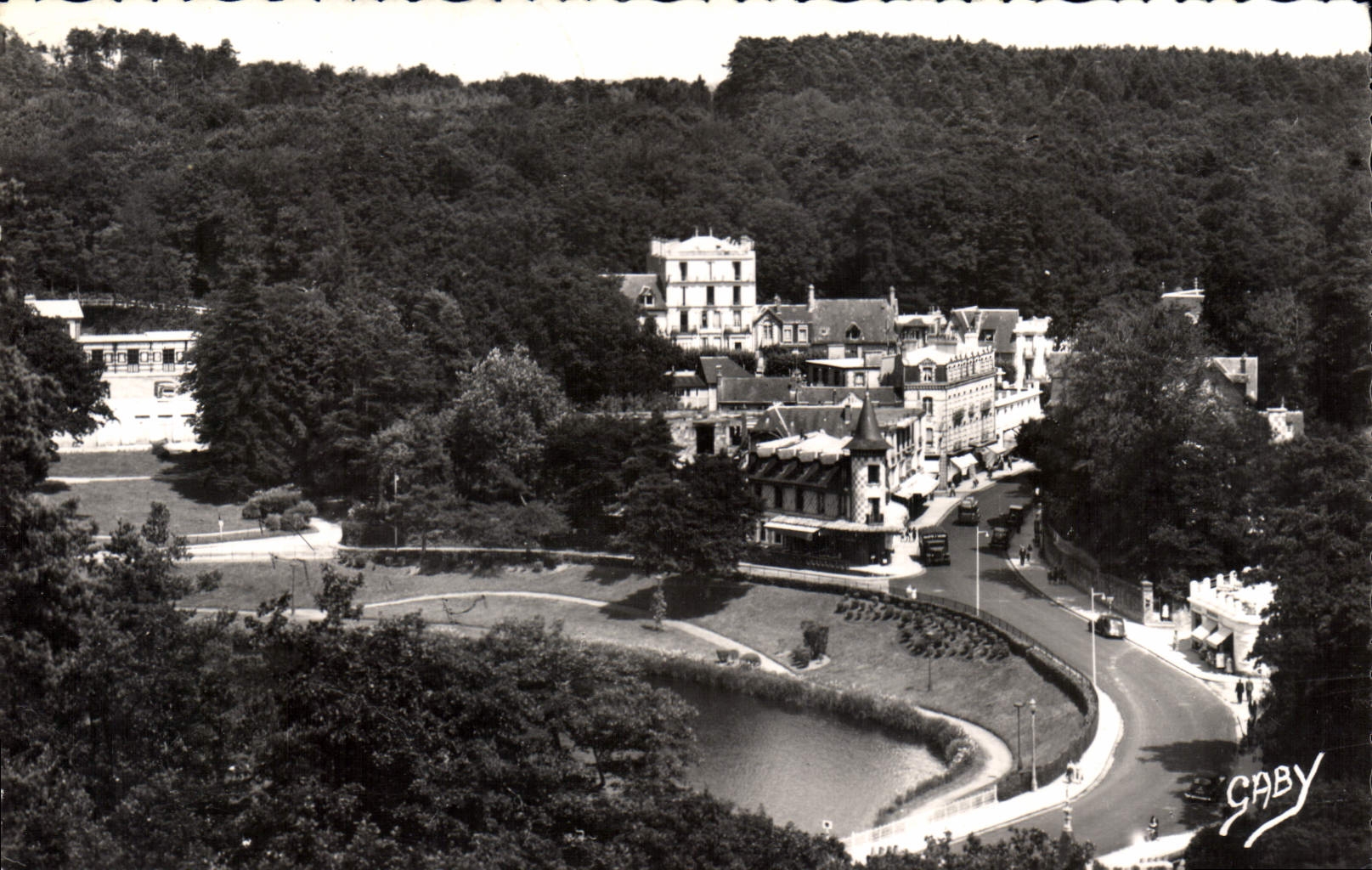 CPA Bagnoles de l'Orne Orne Vue generale 