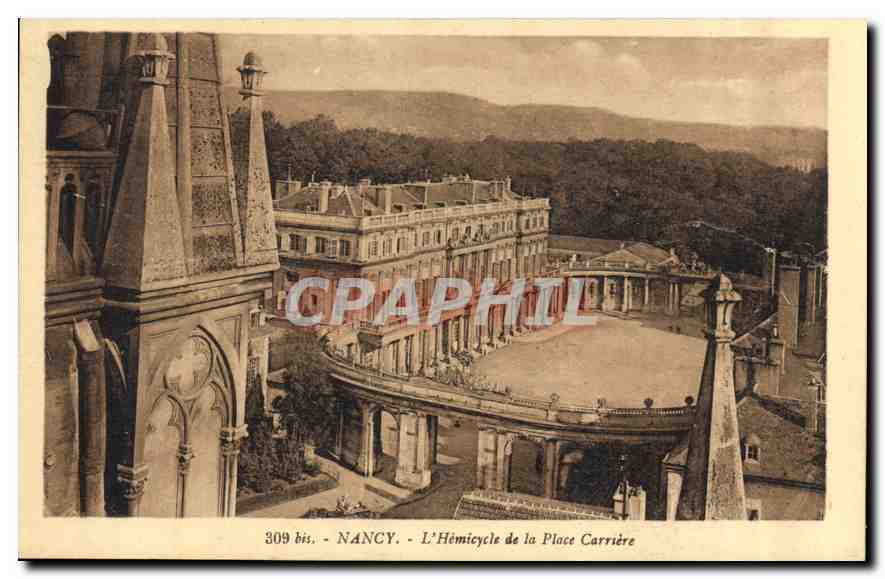 CPA Nancy L'Hemicycle de la Place Carriere 