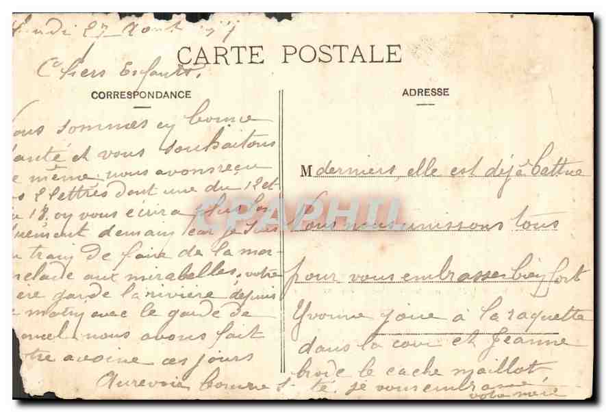 CPA Contes de Fraimbois Le Troupeau D'Oies  — Rückseite