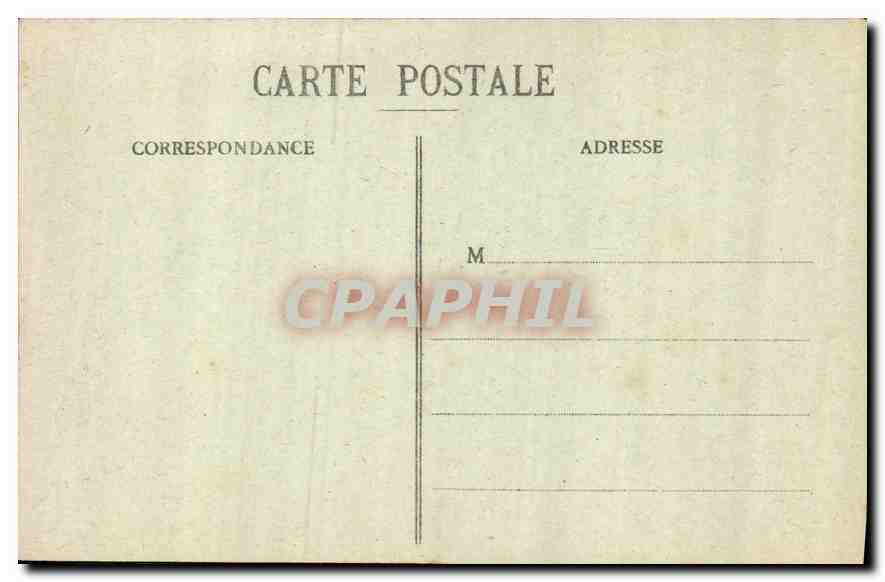 Lunéville - Le Château — vue du bâtiment principal avec entrée monumentale — Lunéville-Photo - P.R., 13, F.L. de l'Église — Rückseite