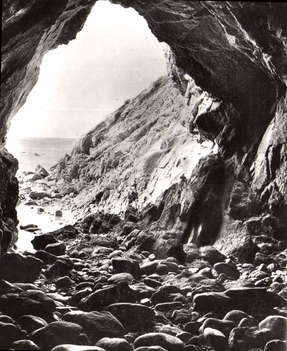 CPA La Grande Cote Grottes des Korrigans 