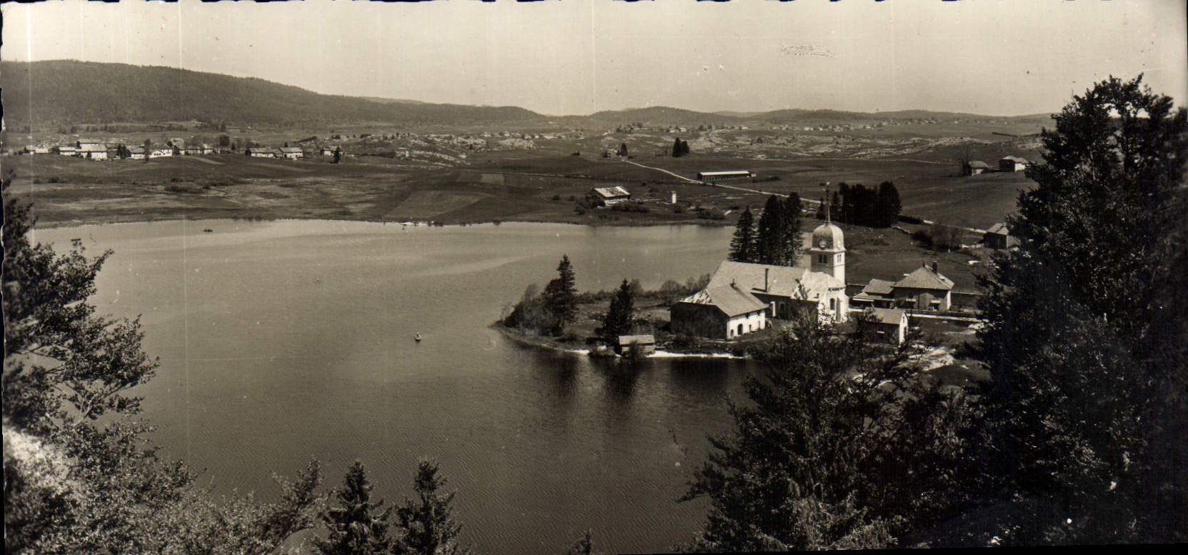 CPA Jura Touriste Route de St Claude a La Faucille 