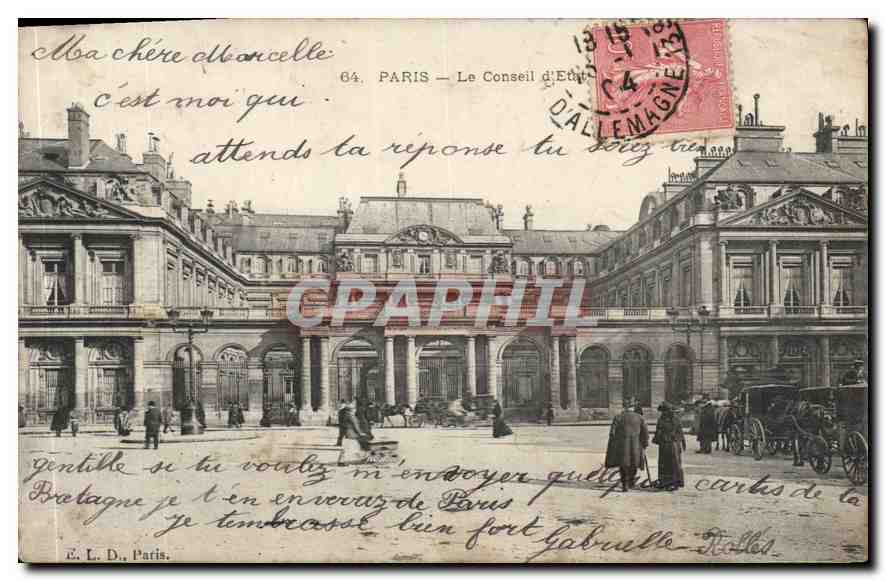 CPA Paris Eglise de la Madeleine 
