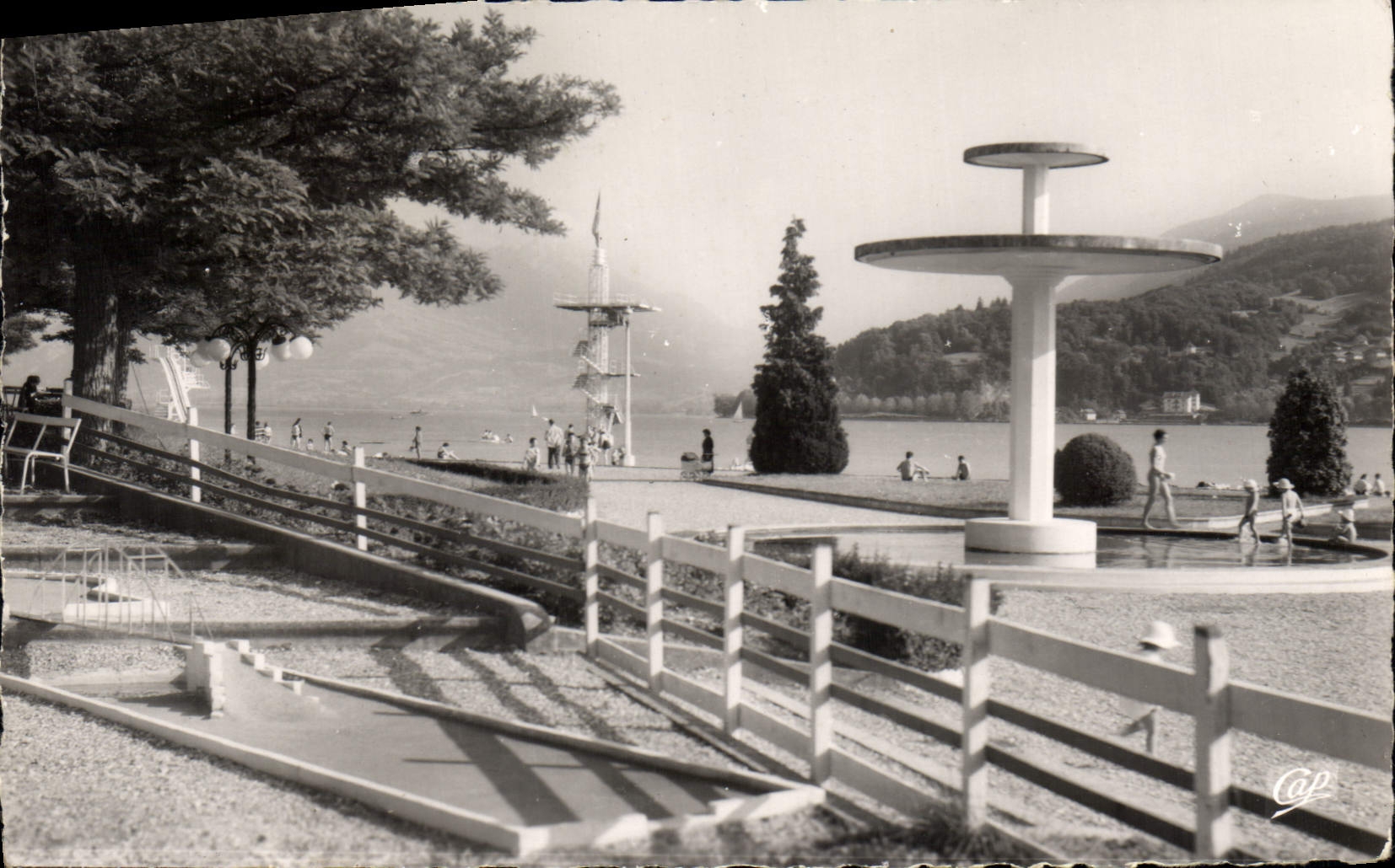 CPA Annecy La Plage 