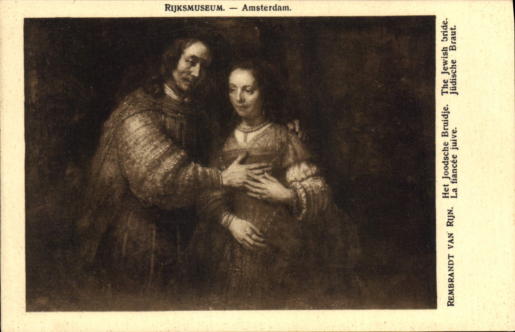 La fiancée juive — Rembrandt van Rijn — Rijksmuseum Amsterdam
