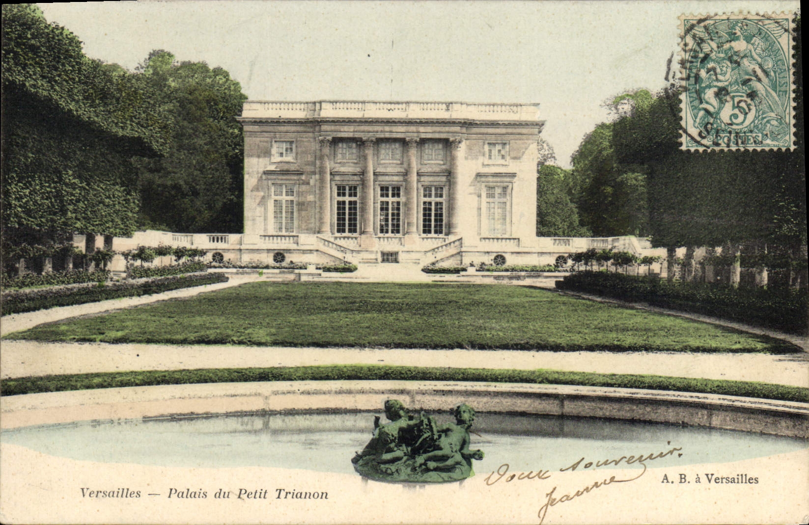 CPA Versailles Palais du Petit Trianon 