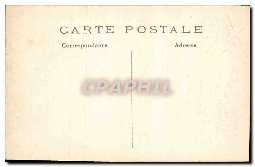 Palais de FONTAINEBLEAU — La Galerie François Ier — unbekannter Verlag, n° 44 — Rückseite