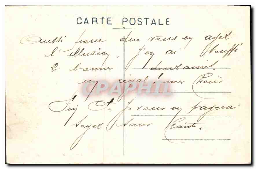 Granville — La Tour et le Récif du Loup — J. Puel, phot. — Rückseite