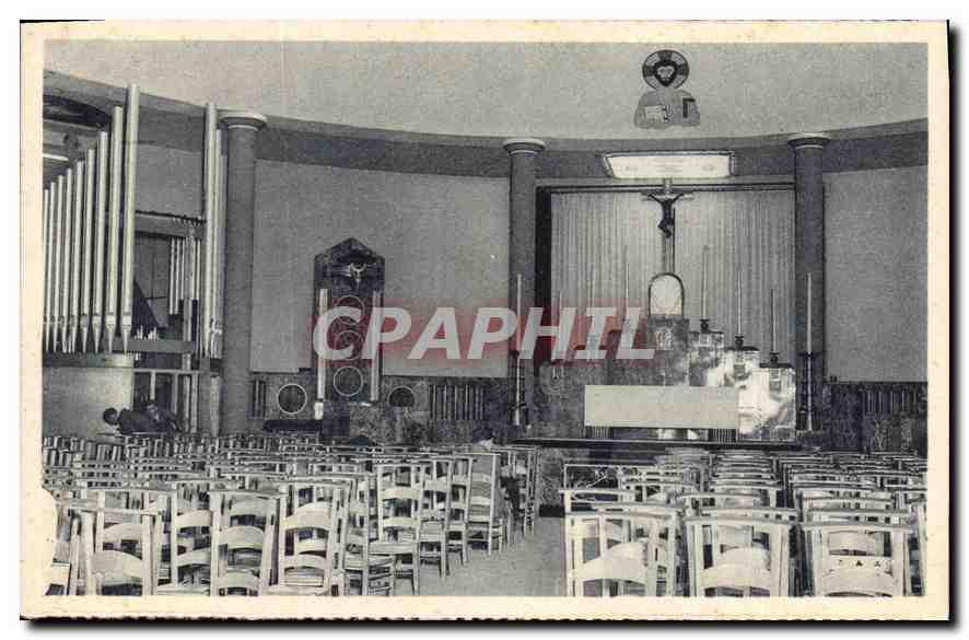 Innenansicht der Kirche Saint-Paul — Brüsseler Ausstellung 1935 — Arch. H. Lacoste, S.A.D.G.