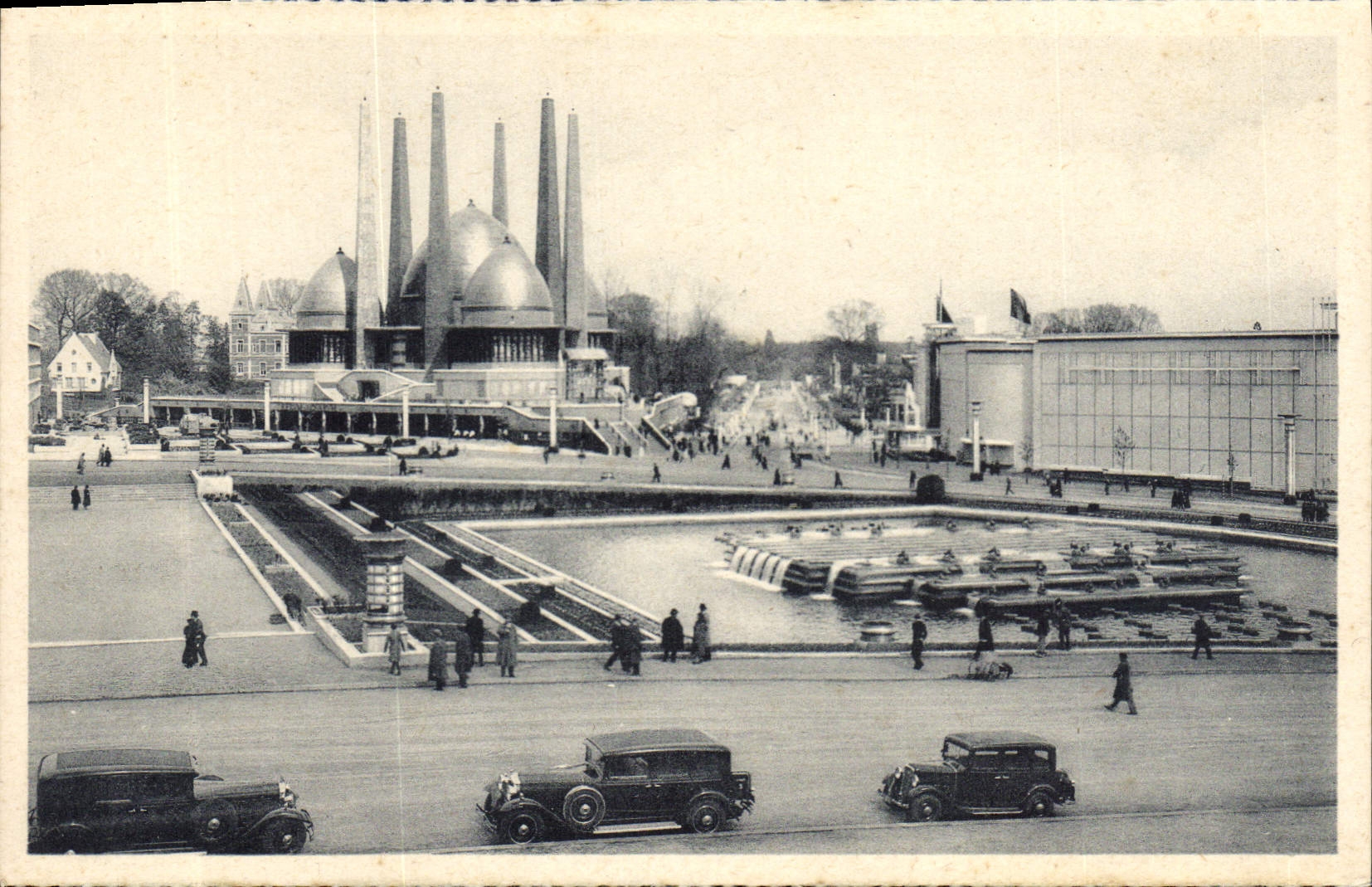 CPA Exposition Bruxelles 1935 Palais de Vie Catholique 