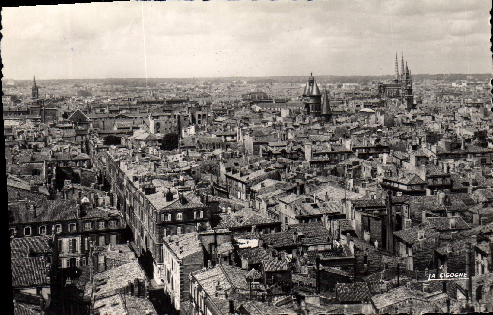 CPA Bordeaux Gironde Panorama de la Ville 