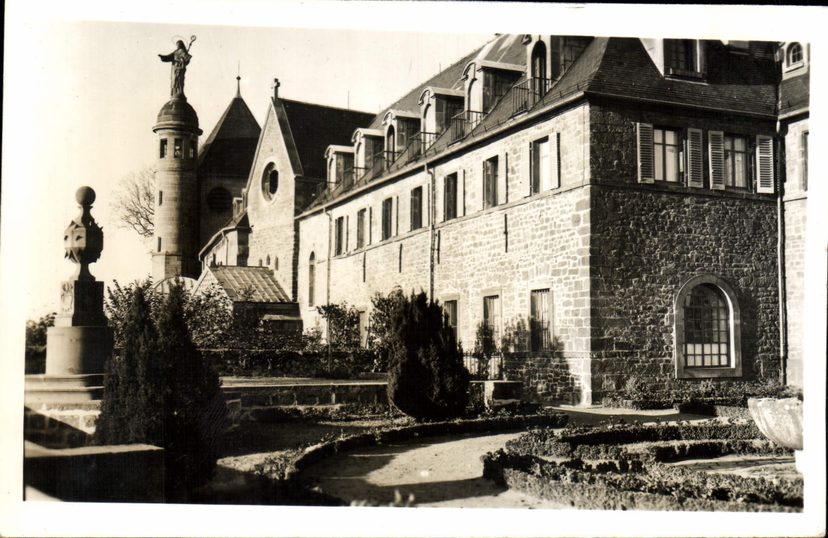 CPA Mont Ste Odile Le Couvent La Terrasse 