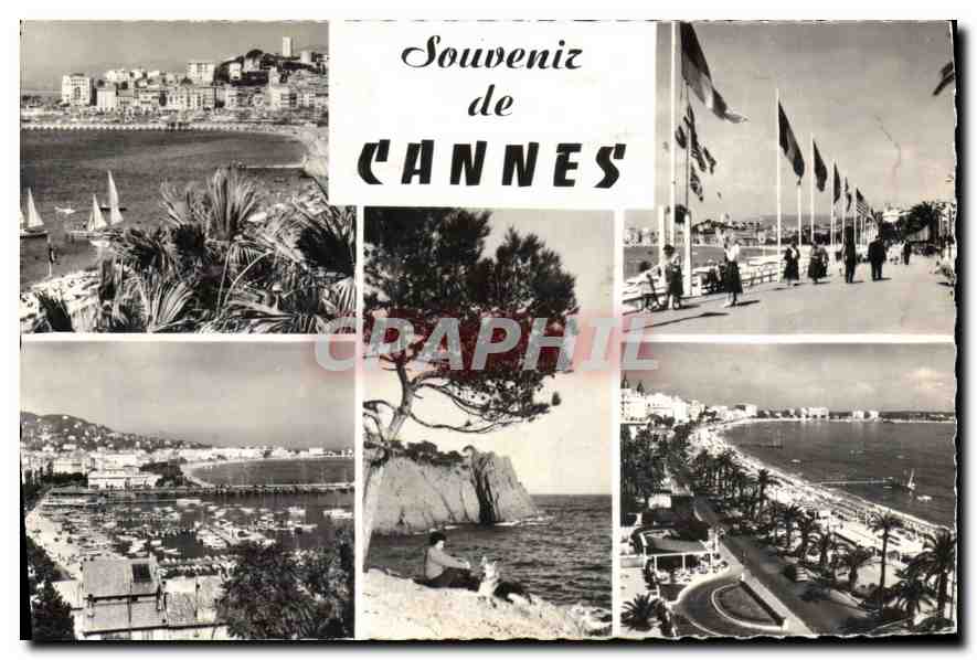 Cannes — Souvenir de CANNES — Graphphil
