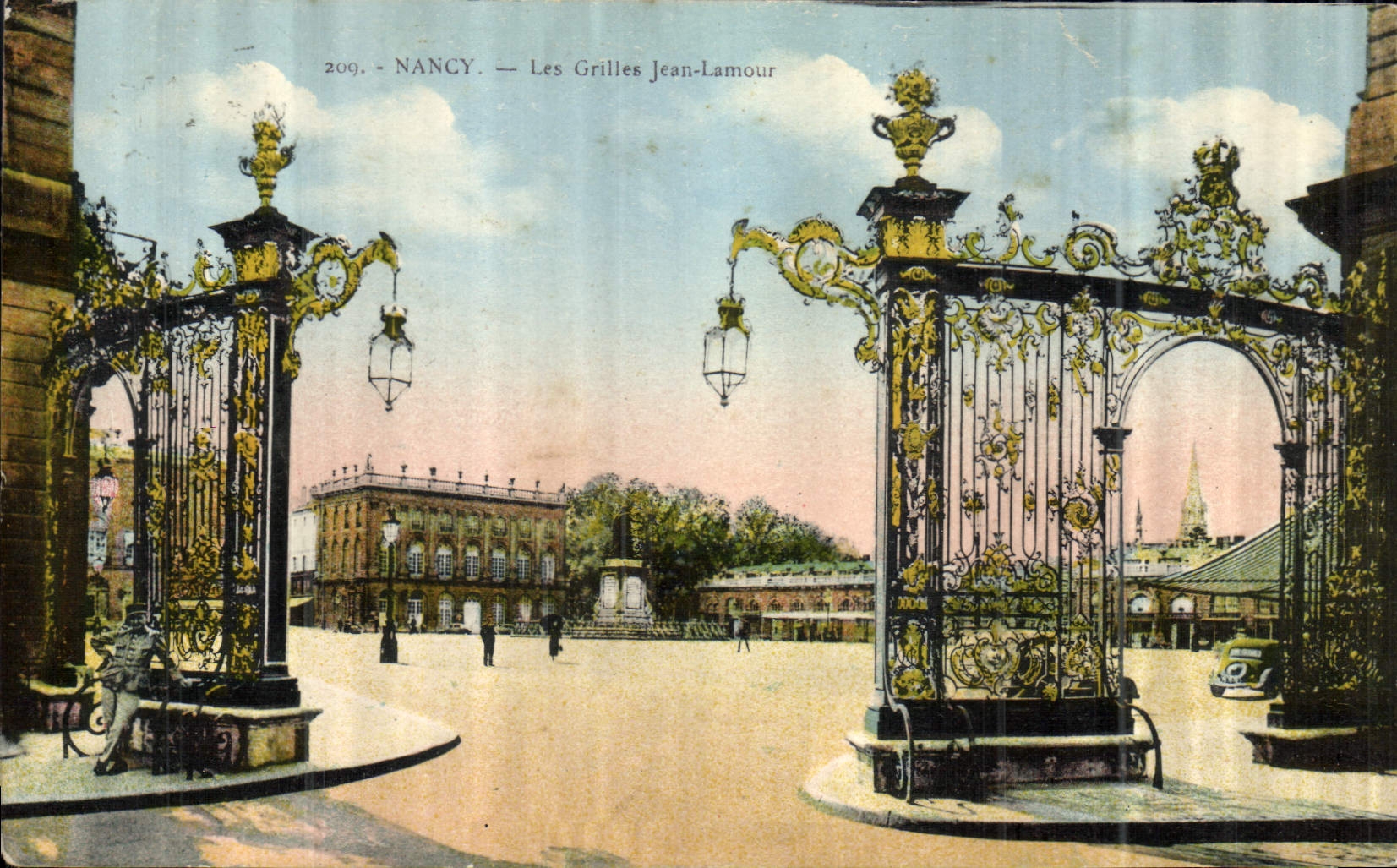 NANCY — Les Grilles Jean-Lamour — Édition d'Art Nancy, n° 209