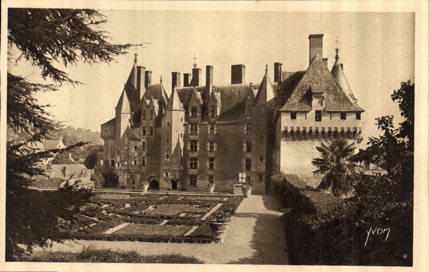 CPA Chateaux de la Loire Chateau de Langeais 