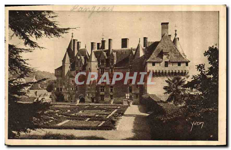 CPA Chateaux de la Loire Chateau de Langeais 