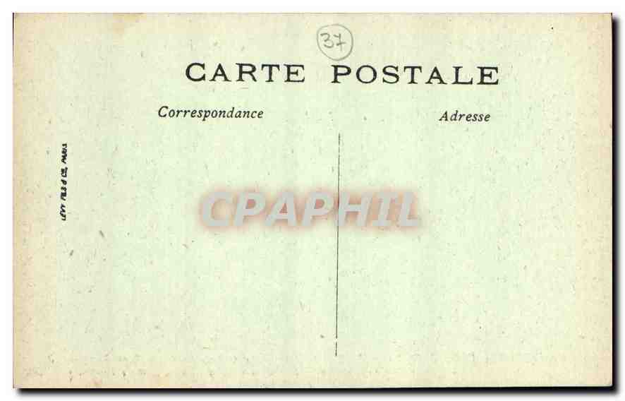 CPA Tours Cloitre de St Gatien dit de la Psalette La Galerie Nord et la Porte de l'Escalier  — Rückseite