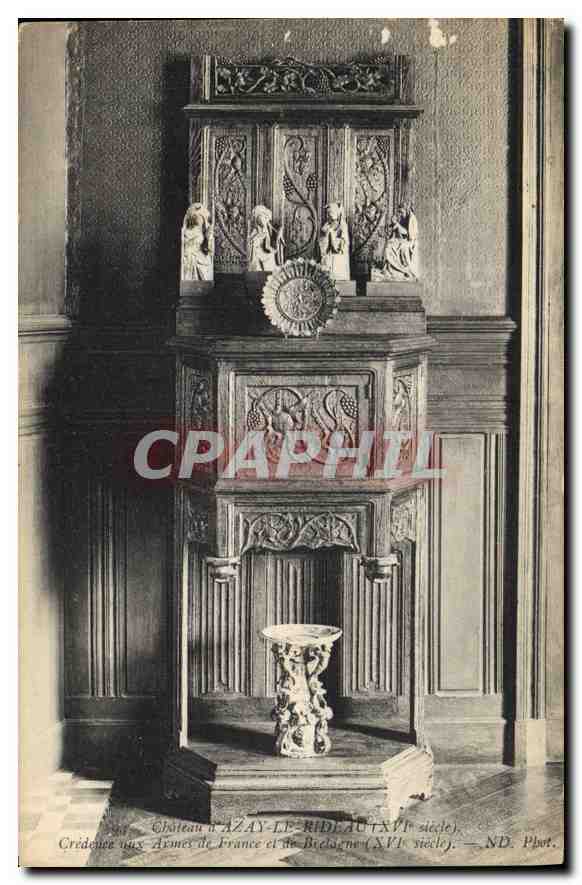 CPA Chateau d Azay le Rideau 