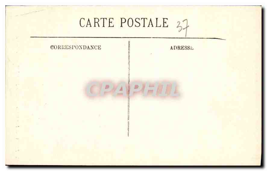 CPA Blois Le Chateau Aile Louis XII Le Portail  — Back