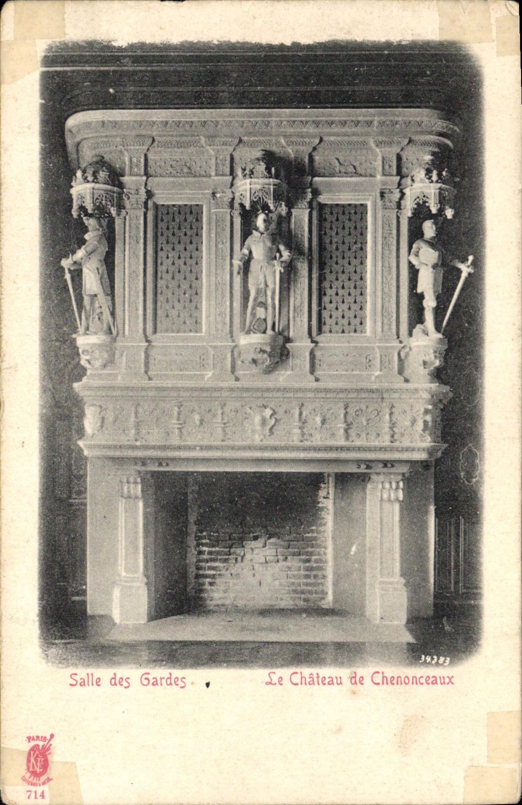 CPA Salle des Gardes Le Chateau de Chenonceaux 