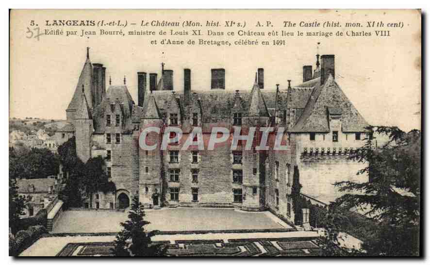 CPA Langeais Le Chateau 