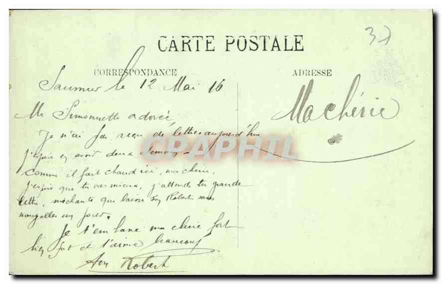 CPA Les Tours durent demantelees en 1672  — Rückseite