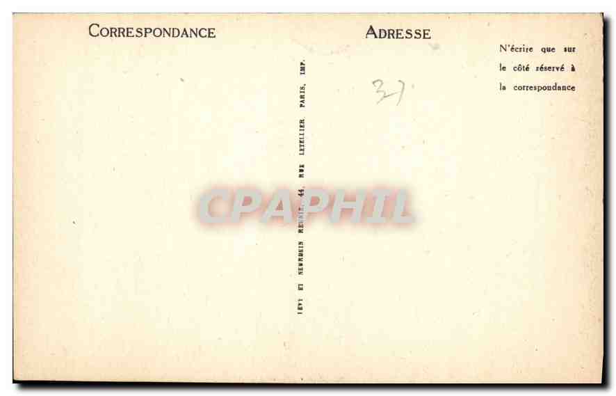 CPA Langeais L'Entree du Chateau Le Pont Levis  — Verso