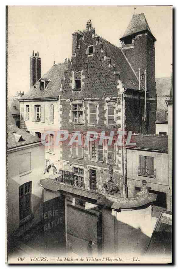 CPA Tours La Maison de Tristan l'Hermite 