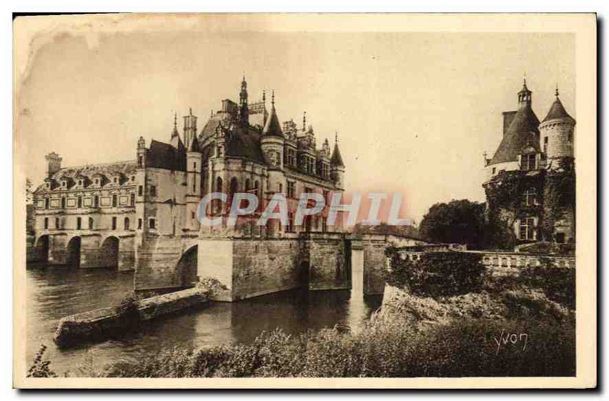 CPA Chateau de la Loire Chenonceaux Facade Nord Est 
