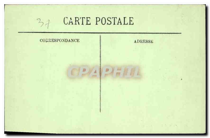 CPA Amboise Le Chateau  — Rückseite