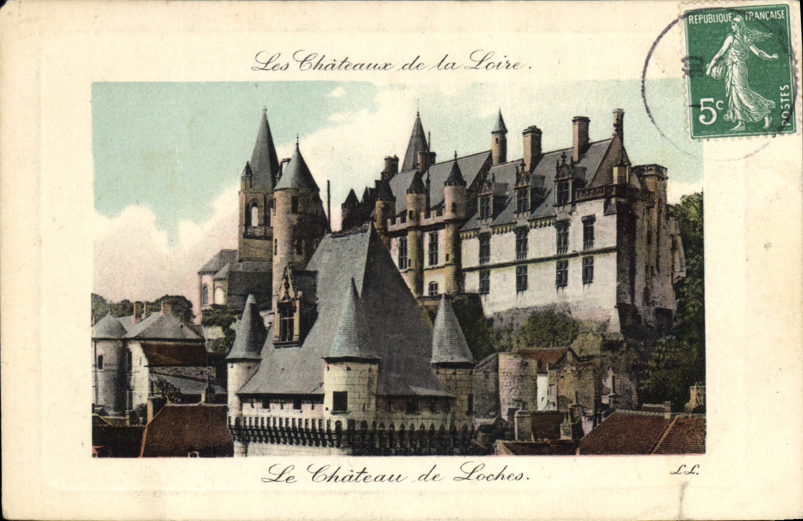 CPA Le Chateau de la Loire Le Chateau de Loches 