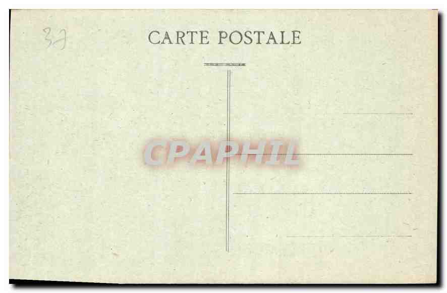 CPA Tours Porte de la Maison de Tristan l'Ermite prevot de Louis XI  — Verso