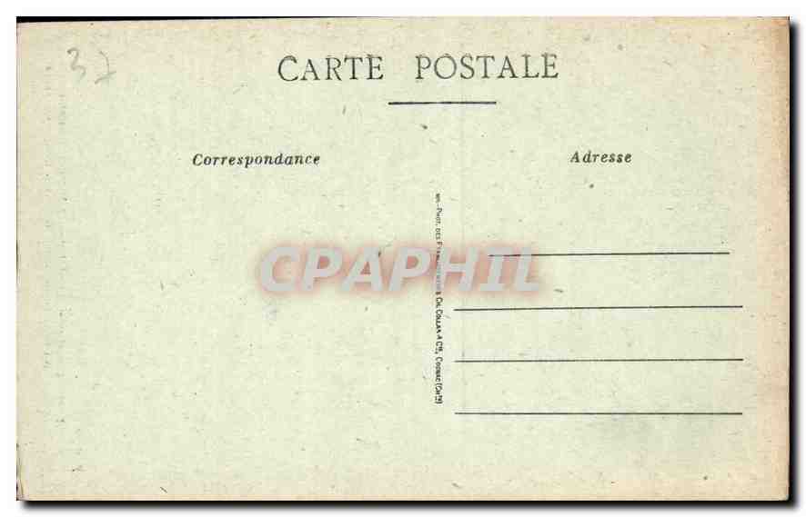 CPA Candes L'Eglise St Martin Nef laterale Au fond Tombeau de St Martin Eveque de Tours  — Rückseite