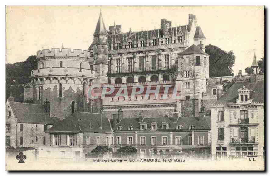 CPA Indre et Loire Amboise Le Chateau 