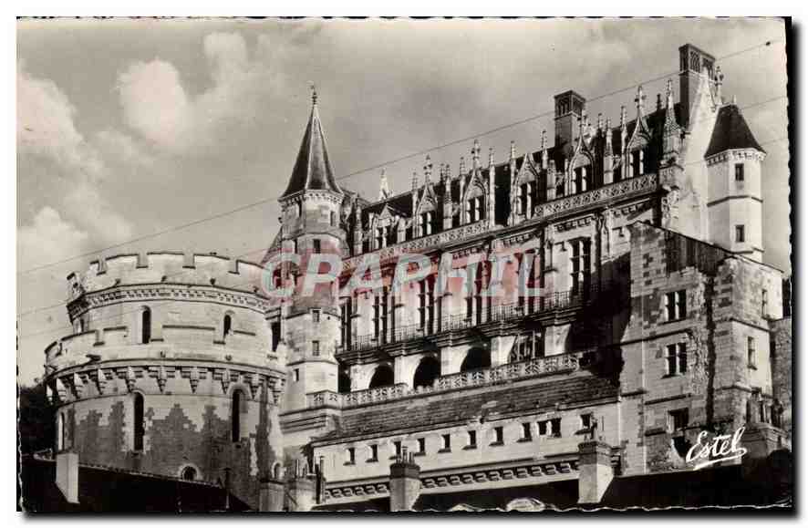 CPA Le Chateau d'Amboise La Tour des Minimes et le Logis du Roi 
