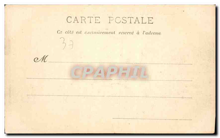 CPA Azay le Rideau Indre et Loire Le Chateau Facade Sud  — Verso
