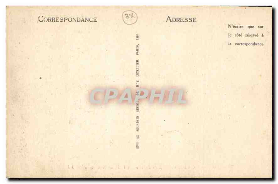 CPA Langeais Le Chateau Les Jardins et le Pont Suspendu  — Rückseite