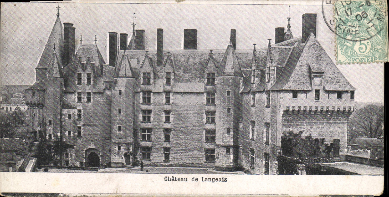 CPA Chateau de Langeais 
