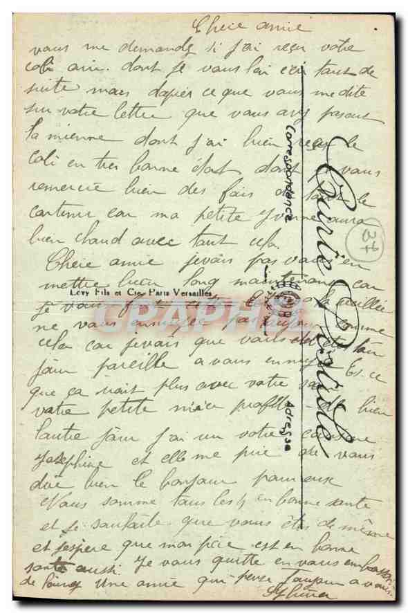CPA Loches Tombeau d'Agnes Sorel  — Rückseite