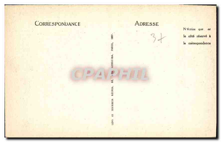 CPA Langeais Le Chateau Facade meridionale  — Rückseite