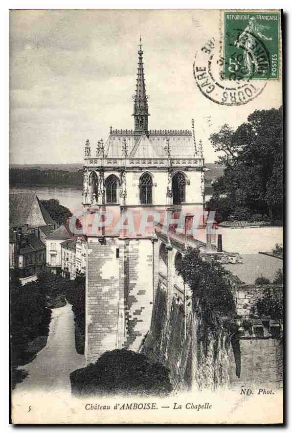 CPA Chateau d'Amboise La Chapelle 